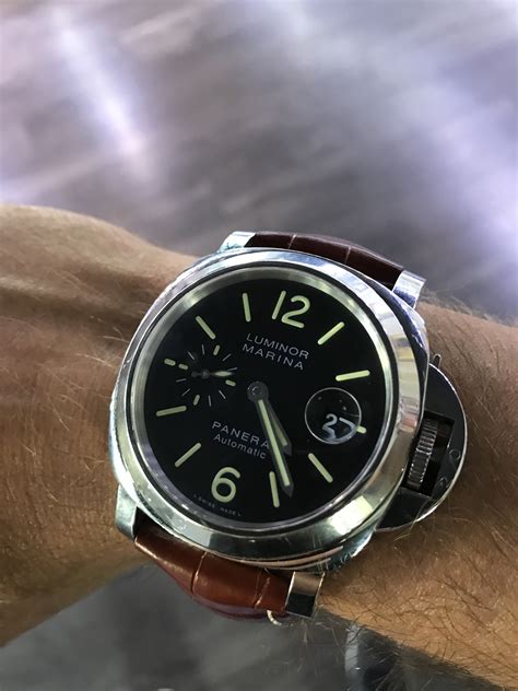 panerai luminor marina 44 review|panerai luminor marina automatic pam104.